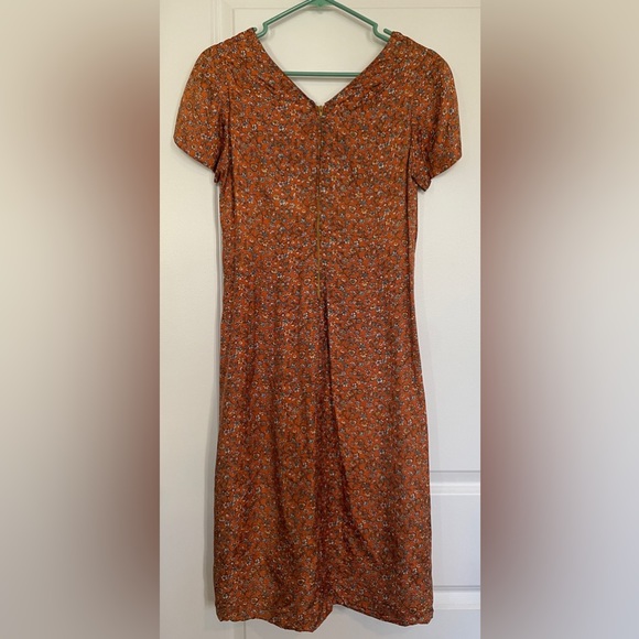 90’s Style Vintage Babydoll Floral Dress - Picture 2 of 4